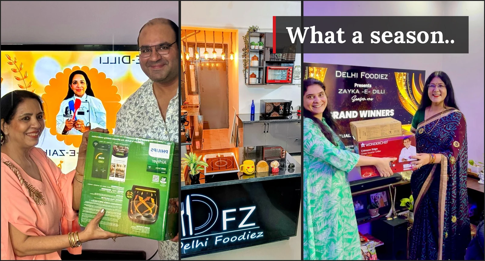 Zayka-e-Dilli Season One, prize handovers and the DFZ Studio Kitchen